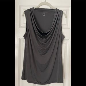Worthington Draped Neck Top